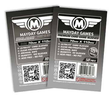 "Lost Cities" Compatible Card Sleeves - Magnum Ultra-Fit  (70x110mm)