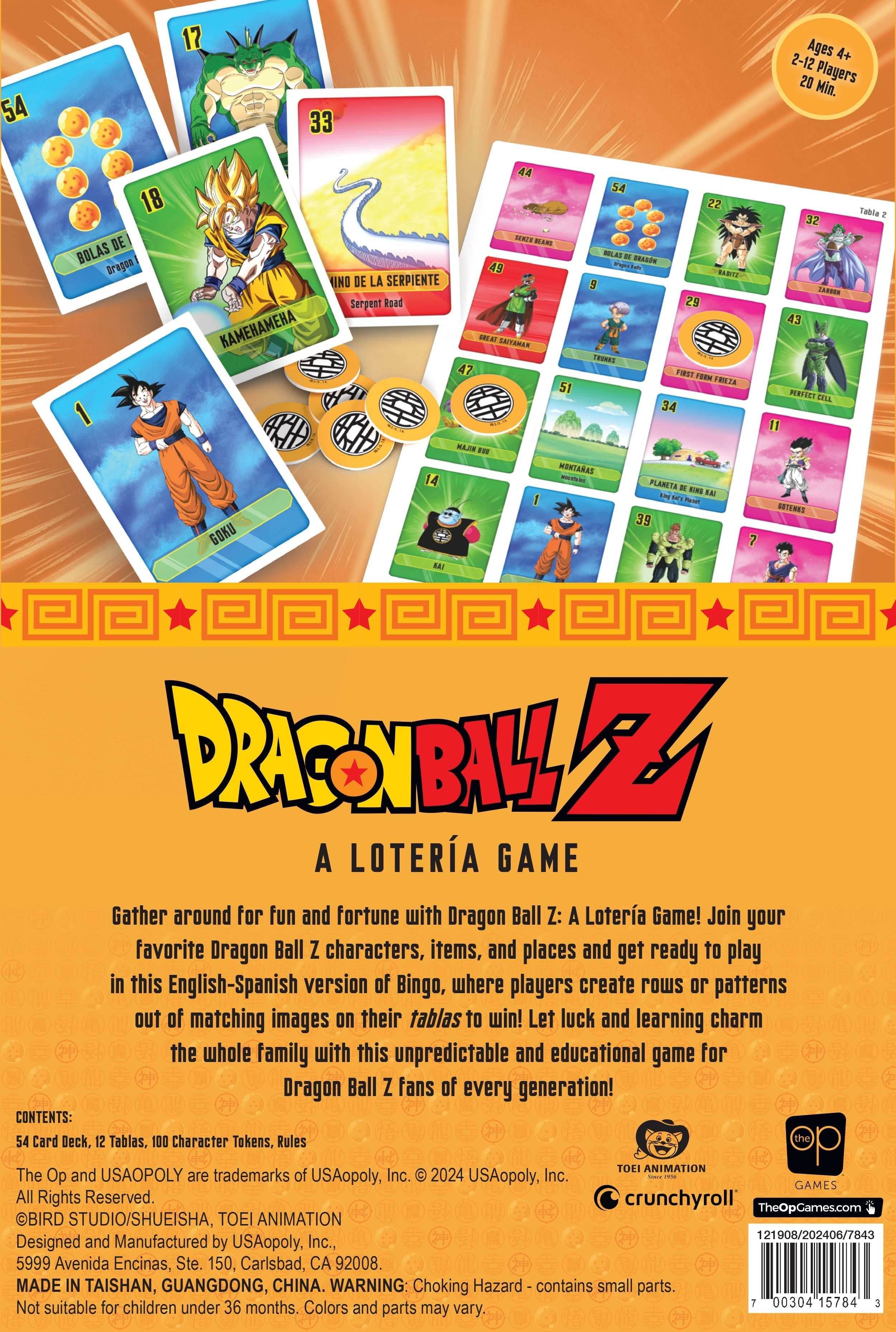 Lotería: Dragon Ball Z - 