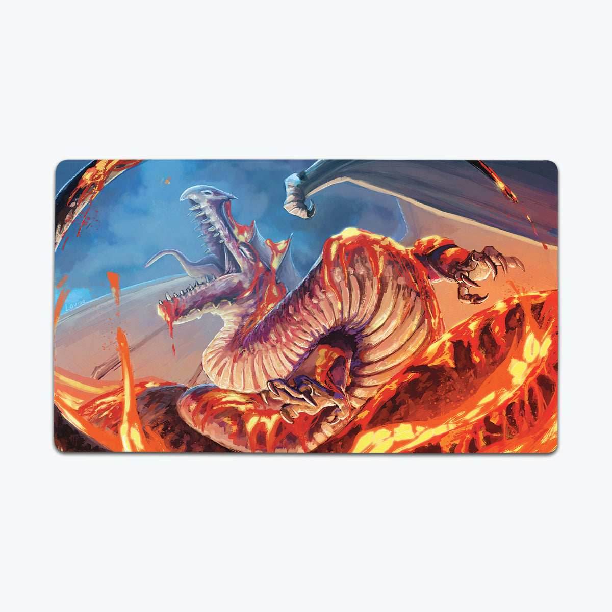 Lava Dragon Playmat - Plain