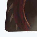 Valiant Red Dragon Playmat - Standard Playmat / Plain
