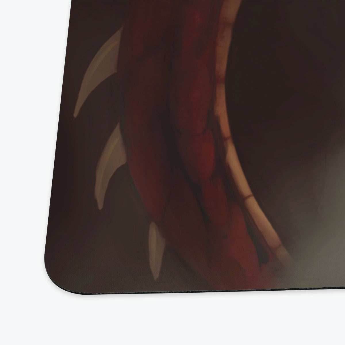 Valiant Red Dragon Playmat - Standard Playmat / Plain