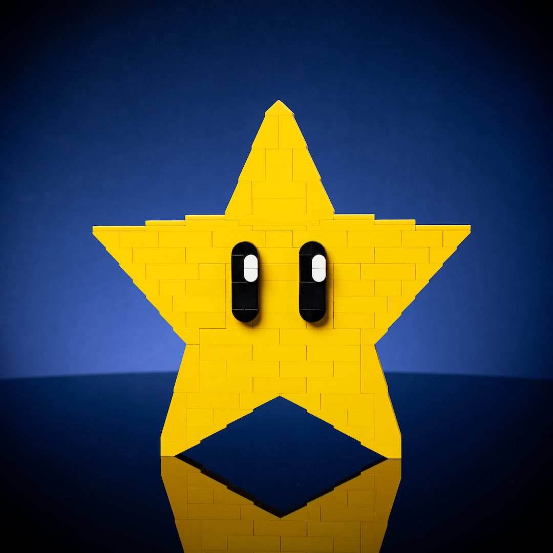 Life-Sized Yellow Star - Bricks & Instructions