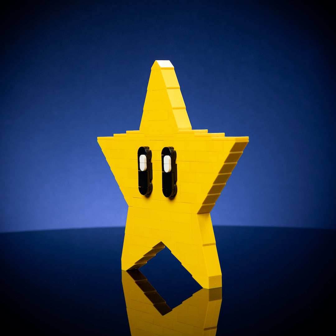 Life-Sized Yellow Star - Bricks & Instructions