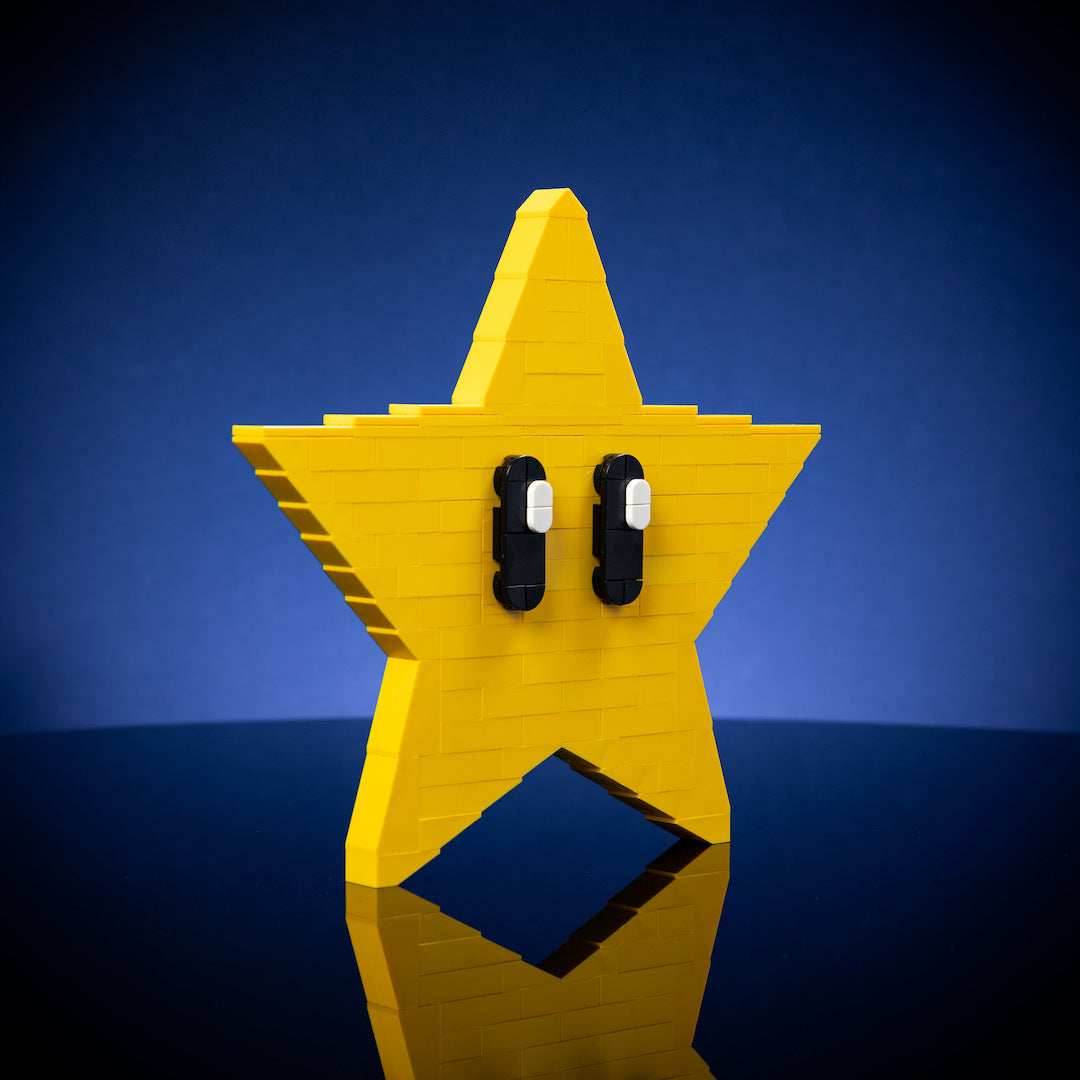 Life-Sized Yellow Star - Bricks & Instructions