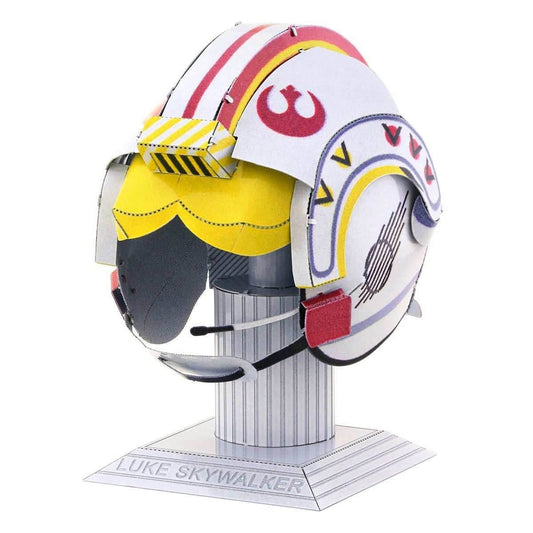 Luke Skywalker Helmet Star Wars 3D Steel Model Kit Metal Earth - 