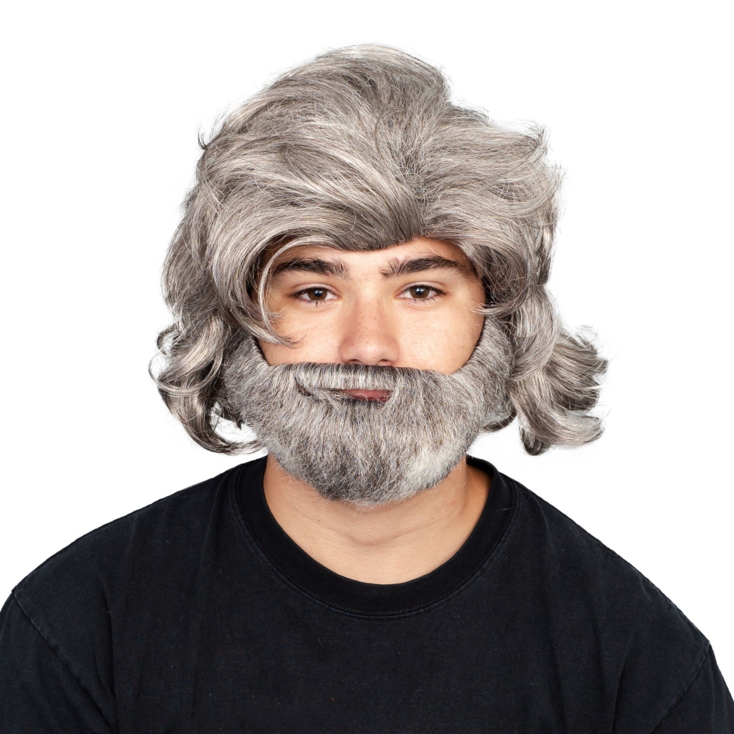 Luke Sky Wars Movie Deluxe Halloween Cosplay Costume Accessory Wig/Beard Set