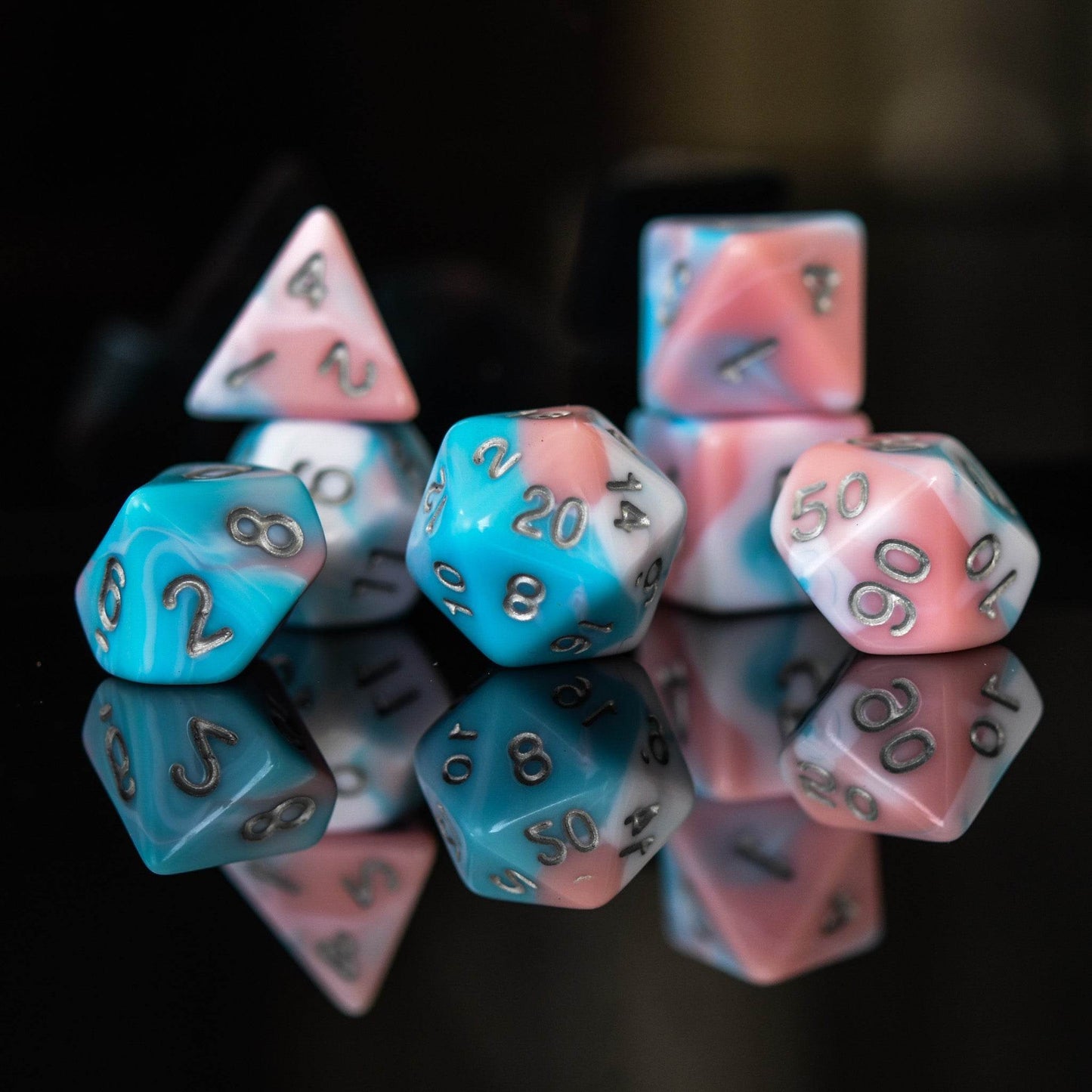 Lullaby Acrylic Dice Set - 