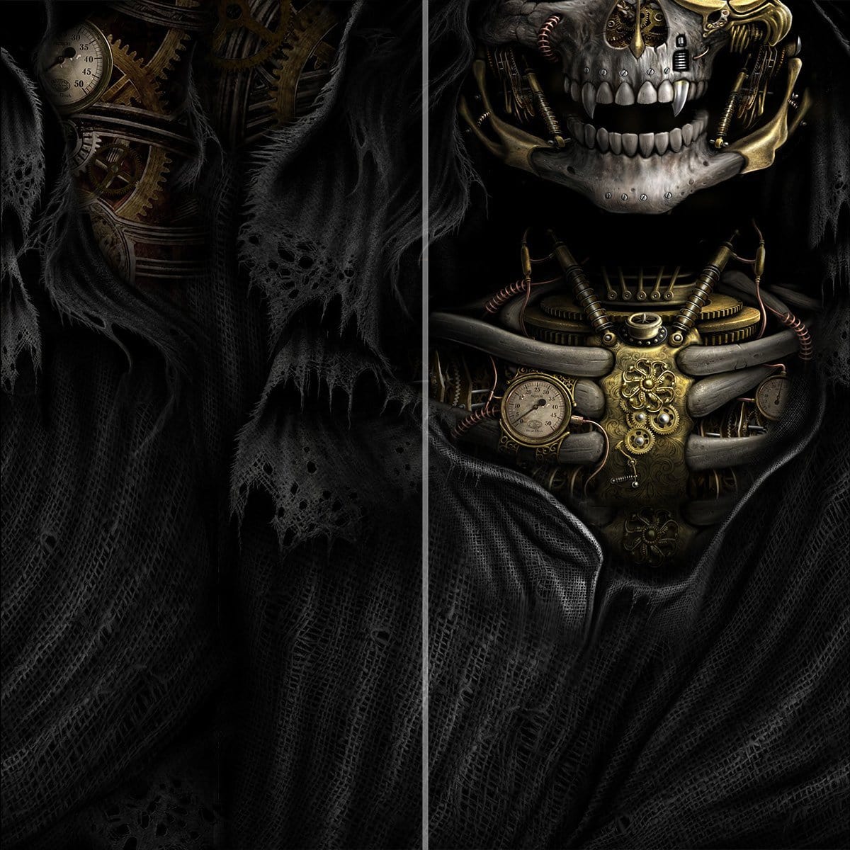 STEAM PUNK REAPER - Multifunctional Face Wraps