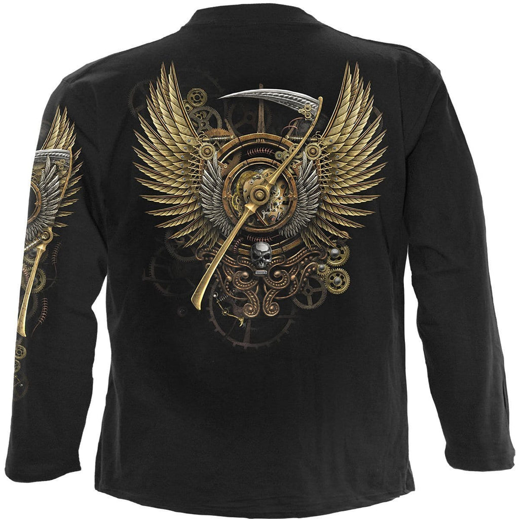 STEAM PUNK REAPER - Longsleeve T-Shirt Black