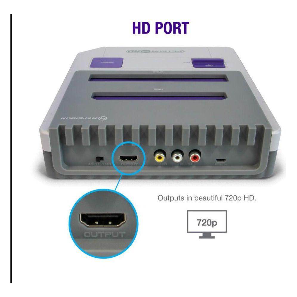 RetroN 2 HD Gaming Console Compatible With NES® / Super NES® / Super Famicom™ - New & Sealed
