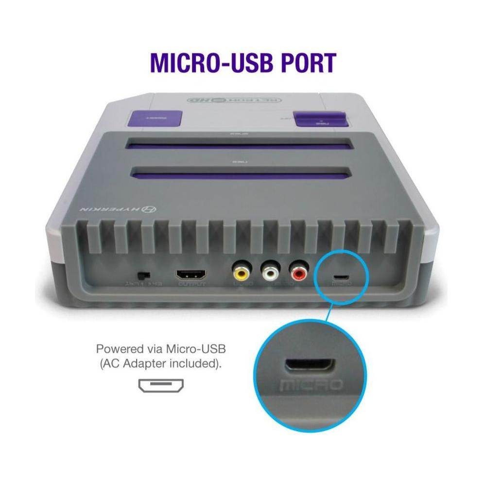 RetroN 2 HD Gaming Console Compatible With NES® / Super NES® / Super Famicom™ - New & Sealed