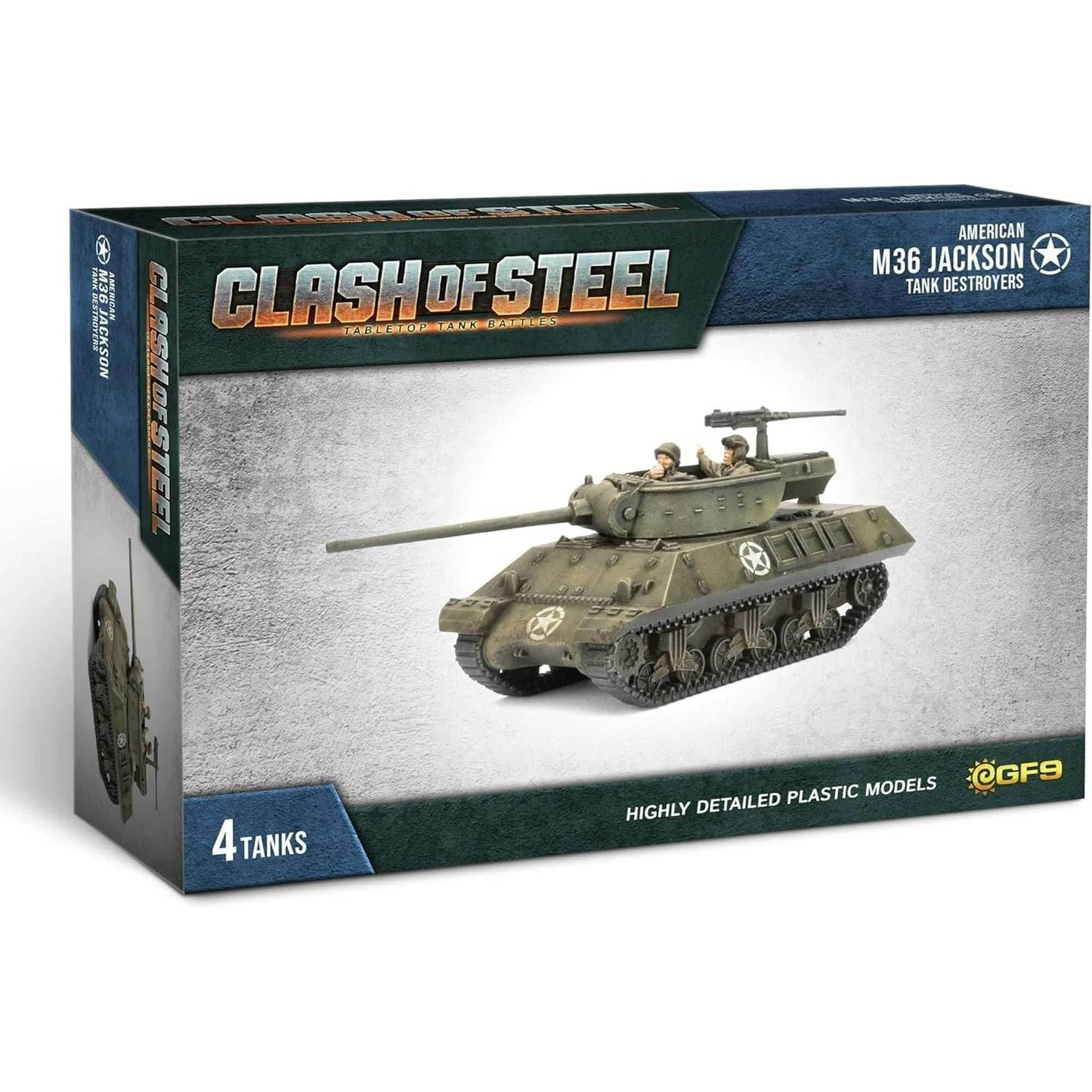 Clash of Steel - American: M36 Jackson Tank Destroyers - 