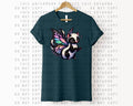 Goth Fairy Skunk Graphic Tee - S