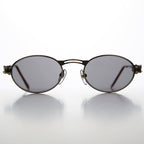 Goth Steampunk Victorian Oval Vintage Sunglass - Maxwell