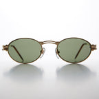Goth Steampunk Victorian Oval Vintage Sunglass - Maxwell