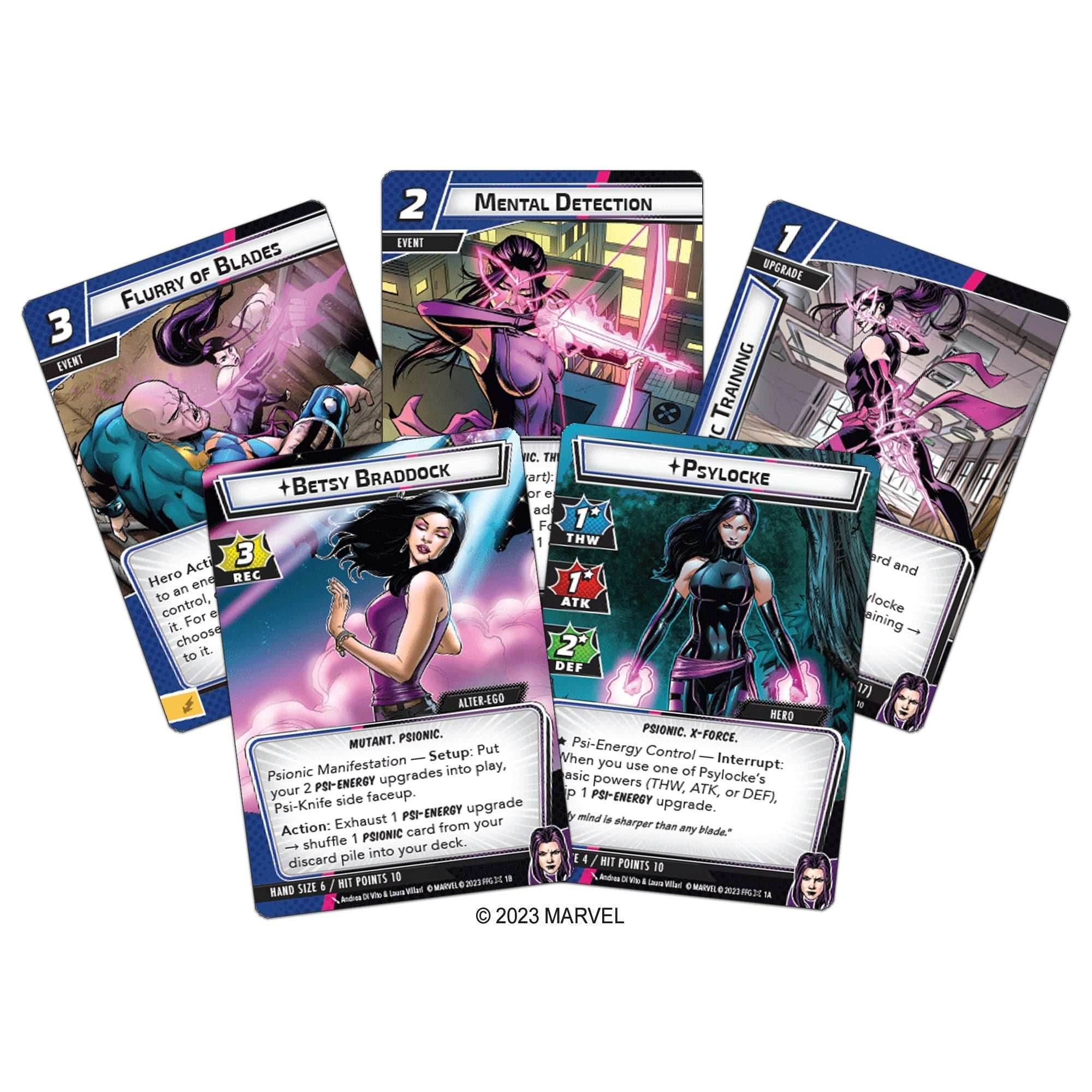 Marvel Champions LCG: Psylocke Hero Pack - 