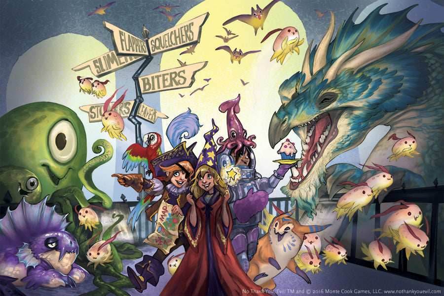 No Thank You, Evil! RPG: A Family-Friendly Adventure in the World of Storia - 