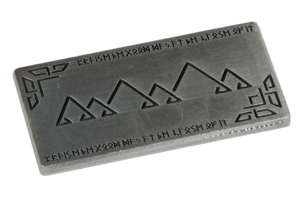 Fantasy Coins - Small Antique Silver Dwarven Bar (1) - 