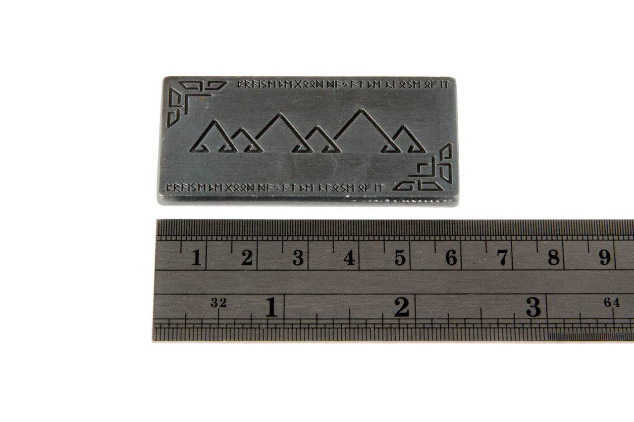 Fantasy Coins - Small Antique Silver Dwarven Bar (1) - 