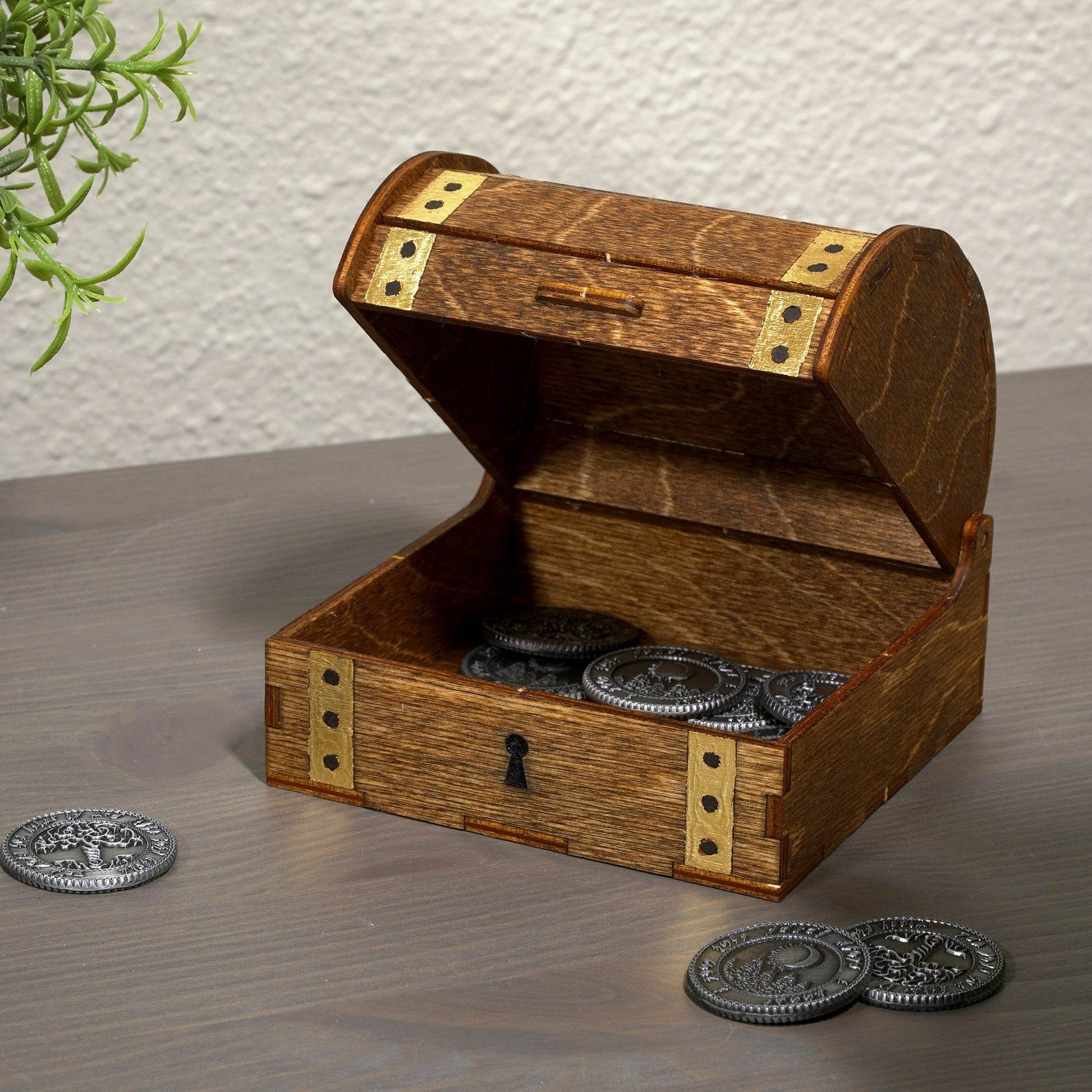 Fantasy Coins - Elven Silver Piece - 