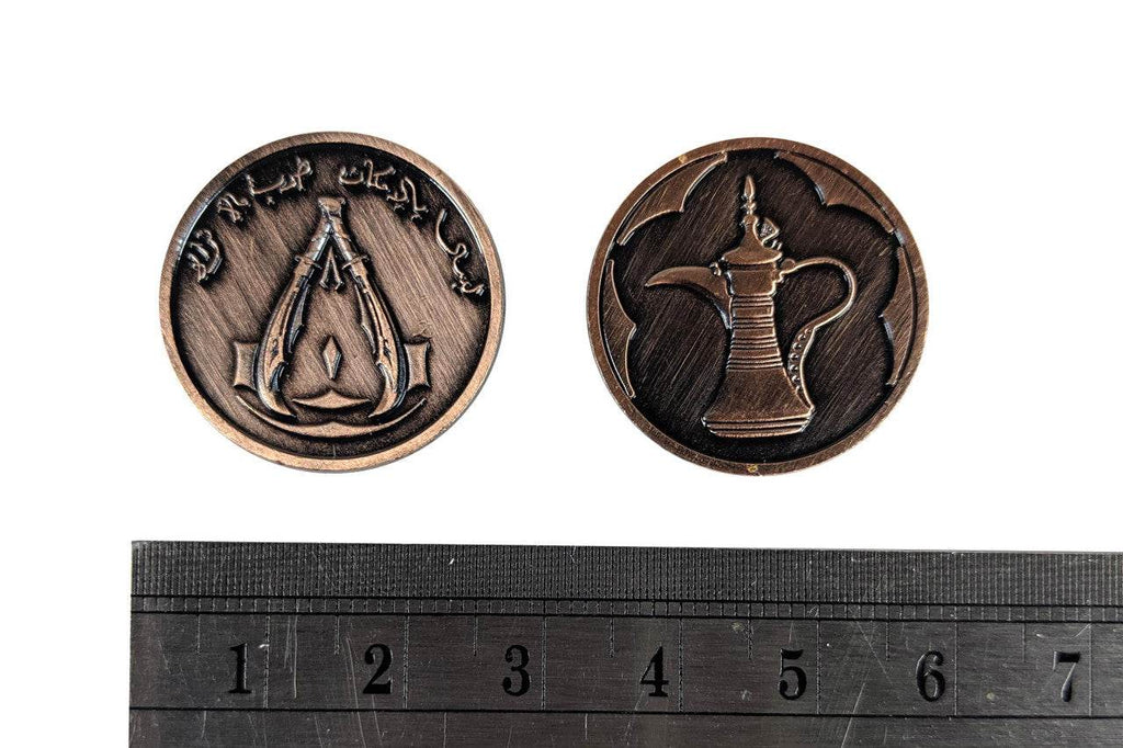 Fantasy Coins - Assassins Guild Copper - 