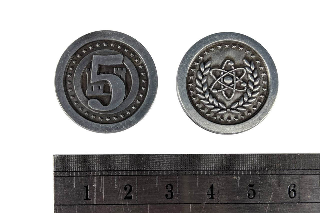Fantasy Coins - Atomic Age 5 Value - 