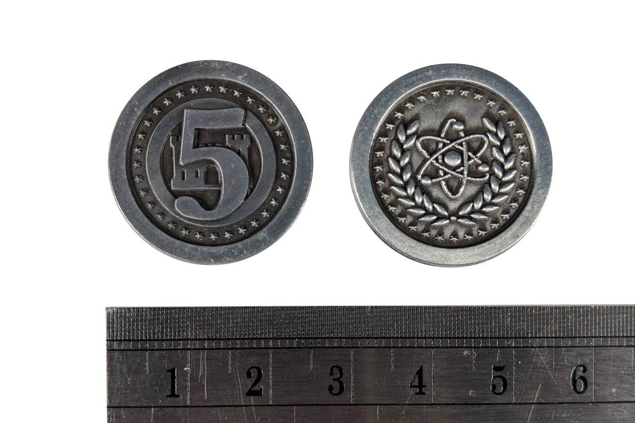 Fantasy Coins - Atomic Age 5 Value - 