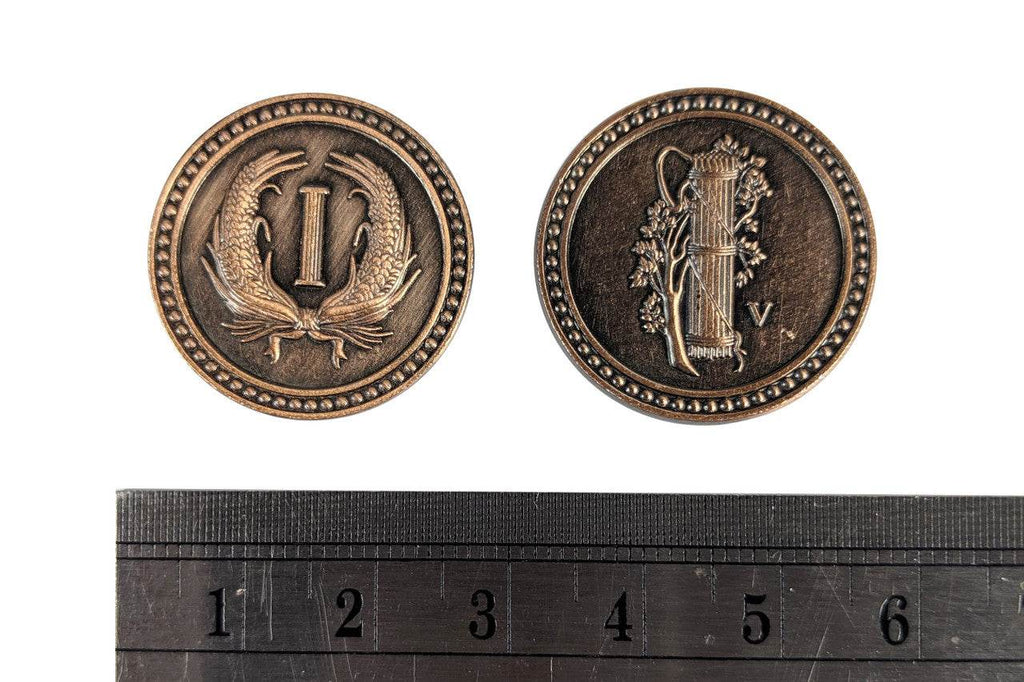 Fantasy Coins - Colonial Copper - 