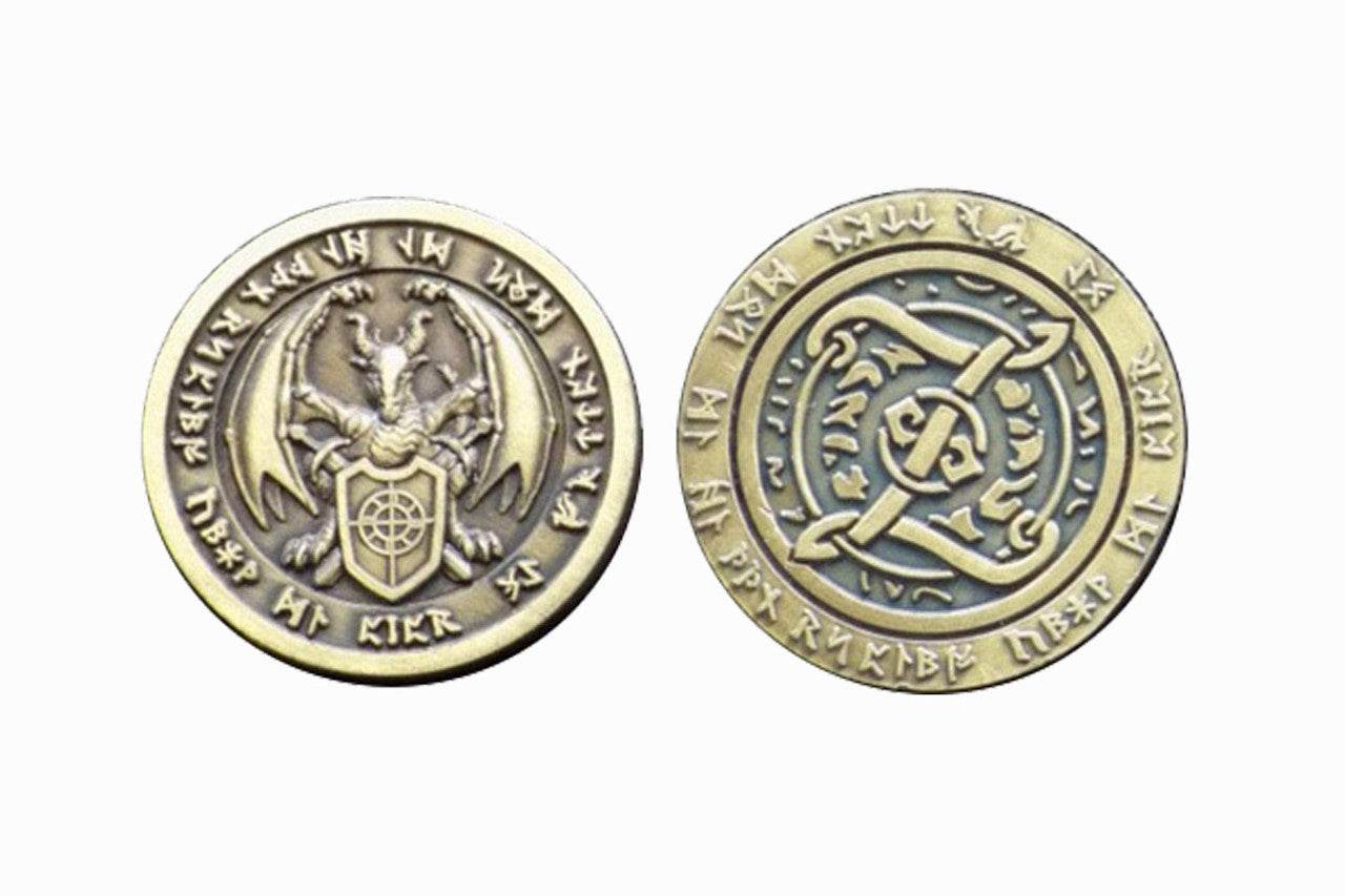 Fantasy Coins - Fire Gold - 