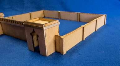 15mm Temple Walls (MDF) - 15MMDF160-2 - 
