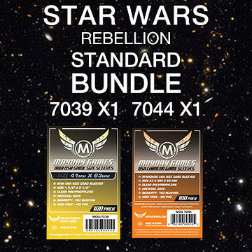 "Star Wars Rebellion" Compatible Card Sleeve Bundle