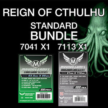 "Pandemic: Reign of Cthulhu" Compatible Card Sleeve Bundle