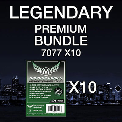 "Legendary" Compatible Card Sleeve Bundle