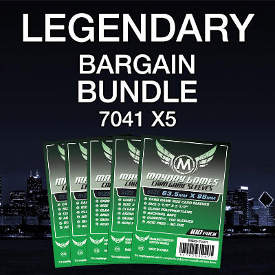 "Legendary" Compatible Card Sleeve Bundle