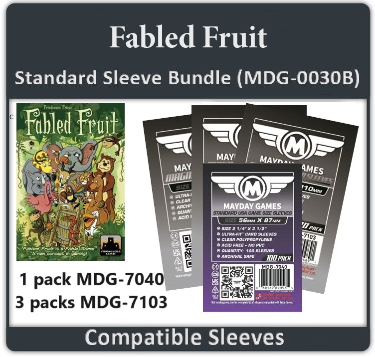 "Fabled Fruit" Compatible Card Sleeve Bundle