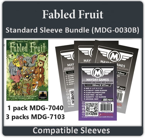 "Fabled Fruit" Compatible Card Sleeve Bundle