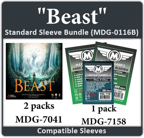 "Beast" Compatible Card Sleeve Bundle