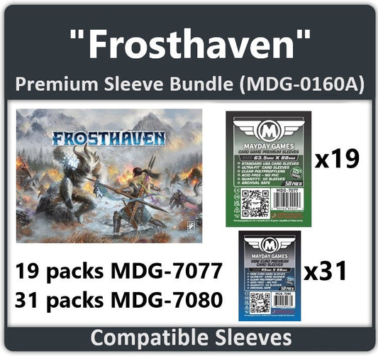 "Frosthaven" Compatible Card Sleeve Bundle