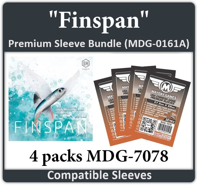 "Finspan" Compatible Card Sleeve Bundle