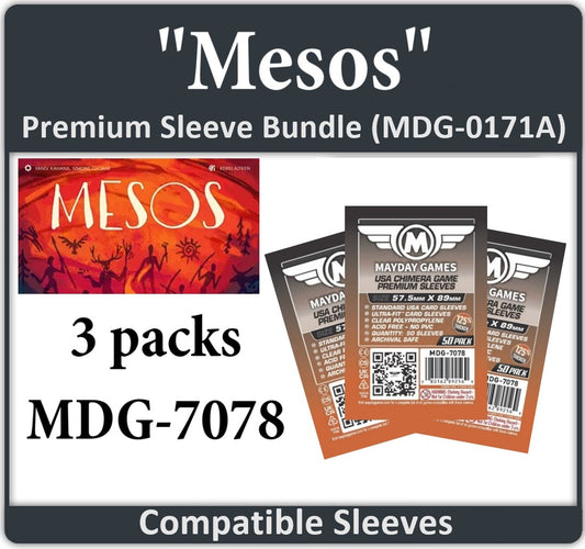 "Mesos" Compatible Card Sleeve Bundle