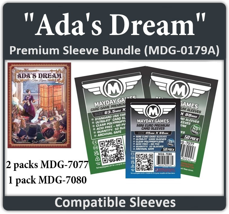 "Ada's Dream" Compatible Card Sleeve Bundle