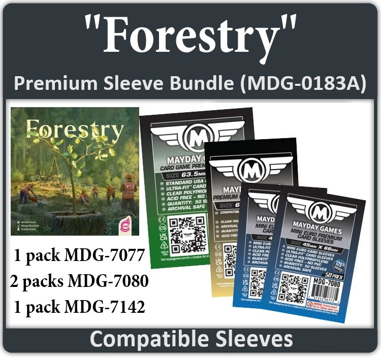 "Forestry" Compatible Card Sleeve Bundle