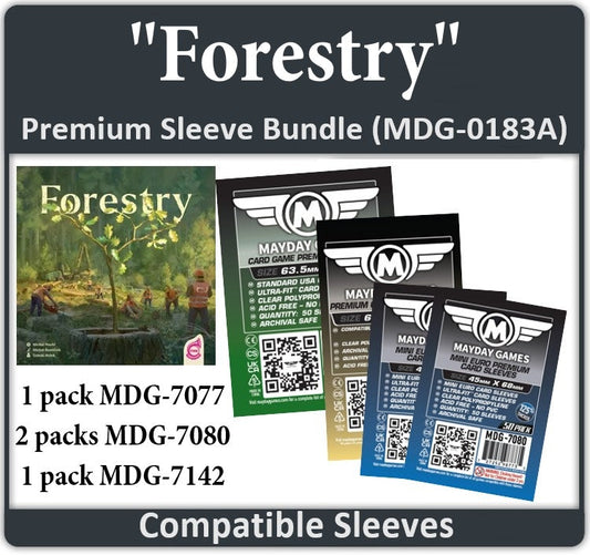 "Forestry" Compatible Card Sleeve Bundle