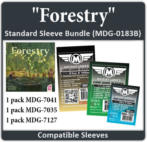 "Forestry" Compatible Card Sleeve Bundle