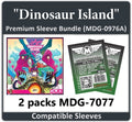 "Dinosaur Island" Compatible Card Sleeve Bundle