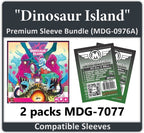 "Dinosaur Island" Compatible Card Sleeve Bundle