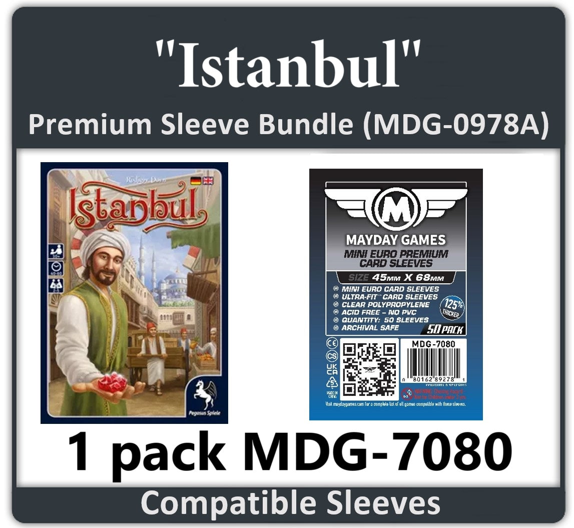 "Istanbul" Compatible Card Sleeve Bundle