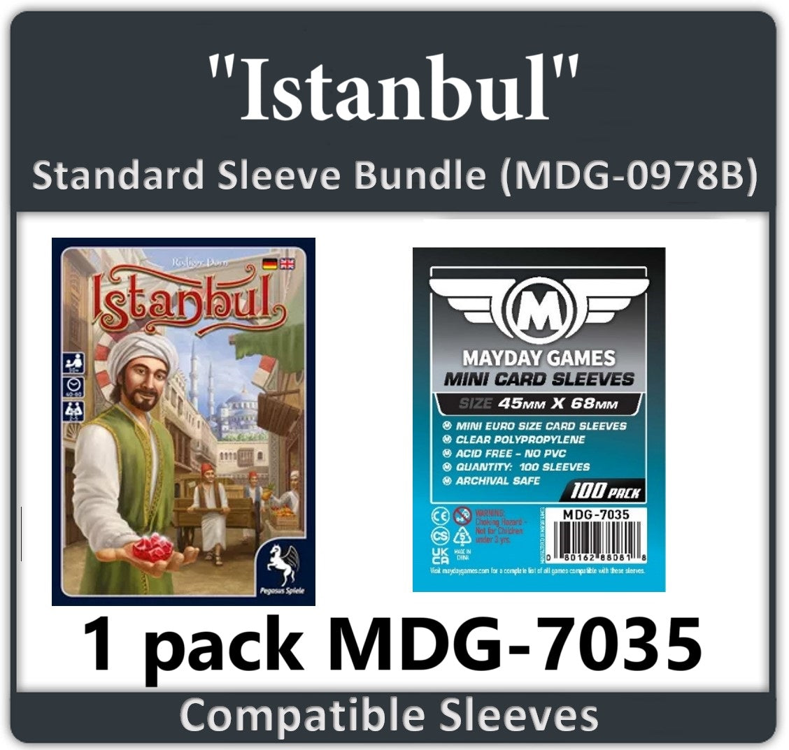 "Istanbul" Compatible Card Sleeve Bundle