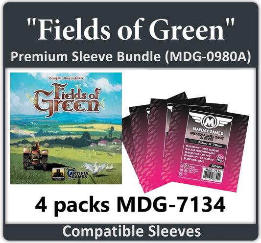 "Fields of Green" Compatible Card Sleeve Bundle