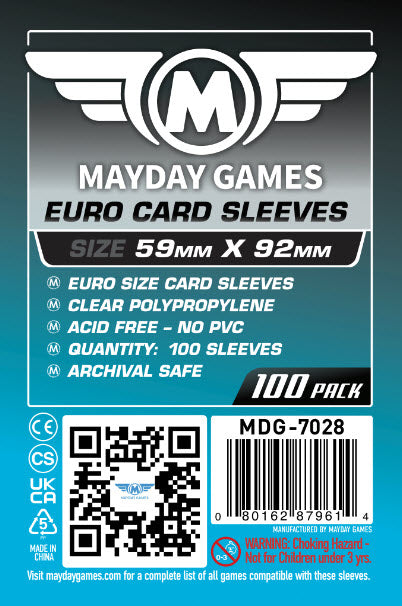 Card Sleeves for Lifeboats (59x92mm)